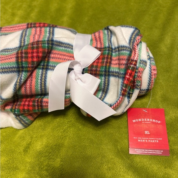 Wondershop Other - Wondershop Men’s Red Green Holiday Plaid Pajama Pants Size Large& XL available